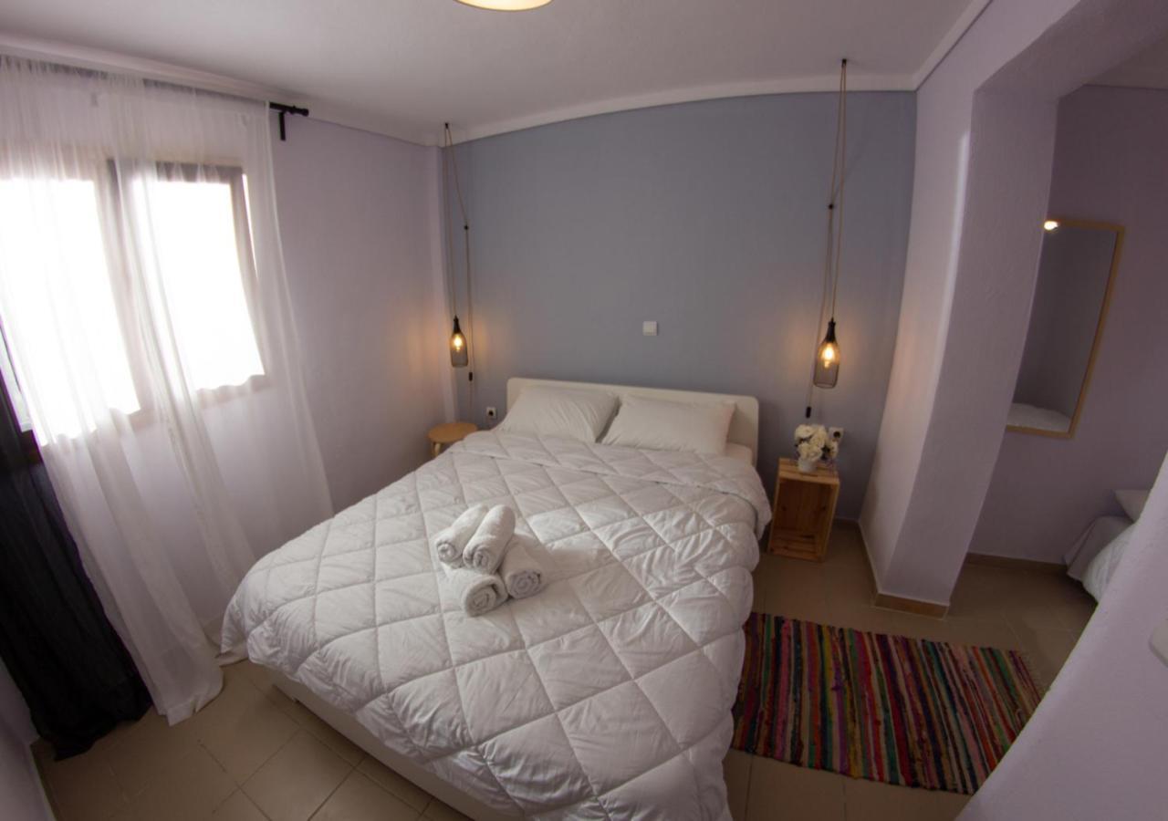 Beachfront Stylish Maisonette In อิเอริสโซส ภายนอก รูปภาพ